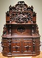 Sideboard, with carving attributed to Bailly (c. 1855), Cleveland Museum of Art, Cleveland, Ohio