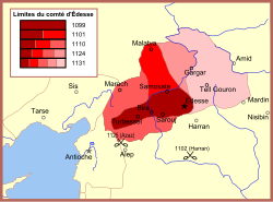 Širjenje grofije pred letom 1131