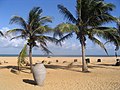 The Negombo Beach in Negombo, Sri Lanka.