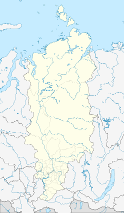 Logancha crater is located in Krasnoyarsk Krai