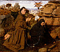 Saint Francis of Assisi Receiving the Stigmata (1430–32), attributed to Jan van Eyck. A copy is at the Sabauda Gallery in Turin, Italy.