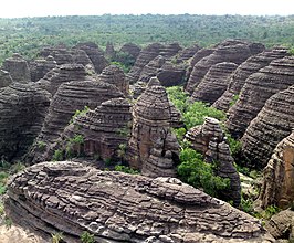 Dômes de Fabedougou in Bérégadougou