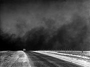 Dust Bowl im Texas Panhandle (1936)