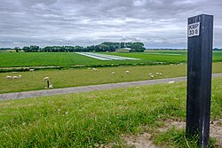 Garbendeweer gezien vanaf de dijk