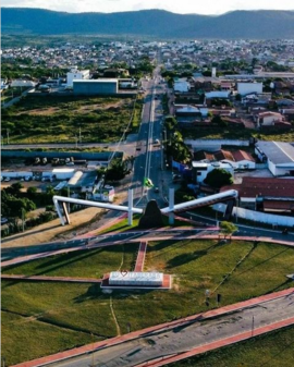 Panorama parcial da cidade.