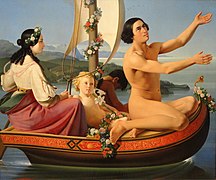 Ditlev Blunck (1840-1845) Juventud, de la serie Las cuatro edades del hombre.