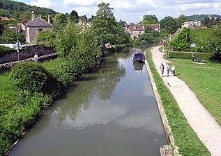 Kênh Kennet and Avon vùng Bath, nước Anh