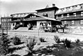 Image 10The luxury Harvey House hotel opened in 1905 overlooking the South Rim of the Grand Canyon; it remains in operation as the El Tovar Hotel. (from History of Arizona)