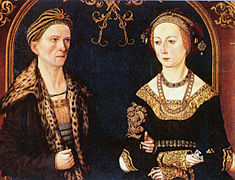 Hochzeitsbild Jakob Fuggers und der Sibylla Artzt, 1498