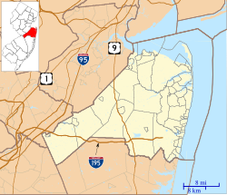 Holmdel Horn Antenna is located in Monmouth County, New Jersey