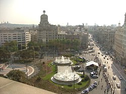 Plaça de Catalunya. Barcelona. ESP 2007