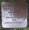 Stolperstein Emmerich Fischerort 17 Thekla Nathan