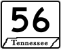 State Route 56 marker