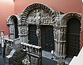 Room 46a; Cast Court—Plaster Cast of the 'Pórtico da Gloria' in the Cathedral of Santiago de Compostela