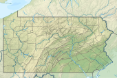 Philadelphia  is located in Pennsylvania