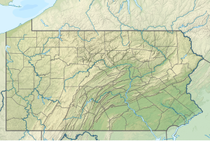 Hare Creek (Brokenstraw Creek tributary) is located in Pennsylvania