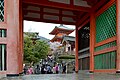 * Nomination: Saimon and Three-storied Pagoda through the Niōmon, Kiyomizu-dera, Kyoto. --DimiTalen 08:33, 26 October 2024 (UTC) * Review Invalid unsigned nomination. --Plozessor 04:00, 26 October 2024 (UTC) Apologies, signature added. --DimiTalen 08:33, 26 October 2024 (UTC) Thx, unfortunately the picture is quite blurry. Any chance to improve it with better raw conversion? --Plozessor 14:54, 26 October 2024 (UTC)