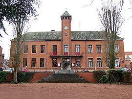 The town hall in Trith-Saint-Léger