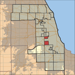 Location in Cook County