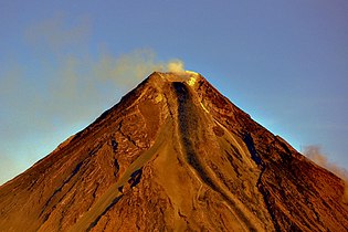 Mayon summit.