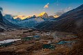 Es Doaff Pheriche i da Khumbu-Region z Nepal.