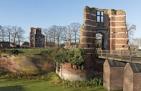 Ruines du château.