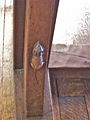 Broneirion, Mouseman Thompson's mouse on table leg in Dining Room