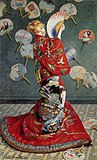 Claude Monet, Madame Monet em Trajes Japoneses, 1875