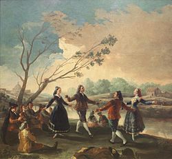 1777 Dance of the Majos at the Banks of Manzanares