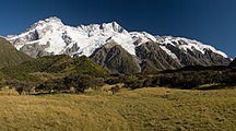 Main Divide with Mt. Sefton und The Footstool