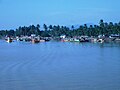 Kuala Besut river seen from the main bridge