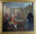 Francis I with his scientific advisors, 1773