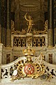 Vytis in the Saint Jacques Church in Lunéville (coat of arms of Stanisław Leszczyński)