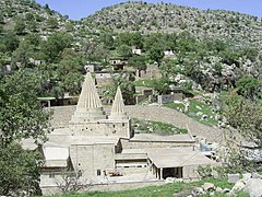 Santuario yazidí de Lalish, Irak.