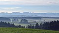 Blick vom Winterberg bei Tautenhofen zur Nagelfluhkette