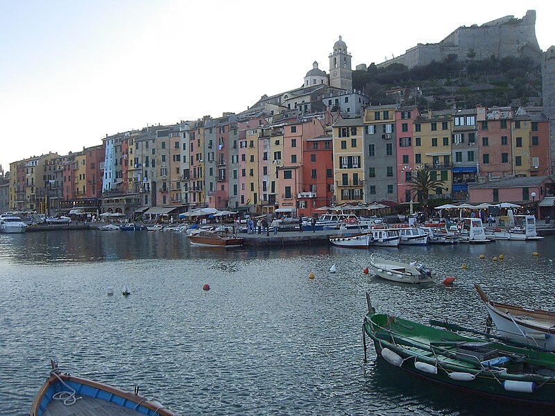 File:Portovenere, view from the harbor.jpg