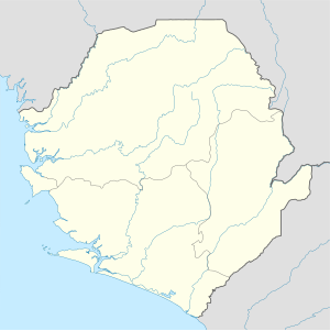 Boto is located in Sierra Leone