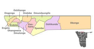 Wahlkreiskarte Ohangwena