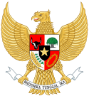 Emblem of Indonesia.