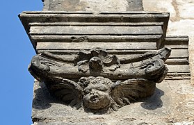 Cabeza de ángel, Château de Chateaudun[12]​ (comienzos del siglo XVI).