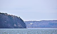 Großer Jasmunder Bodden mit Blick auf Schloss Ralswiek