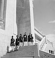 Image 7Students leaving the Osmania University, c. 1939–1945 (from History of Hyderabad)