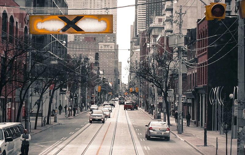 File:King Street East Toronto March 2012.jpg