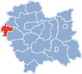 Powiat Powiat oświęcimski v Malopoľskom vojvodstve (klikacia mapa)