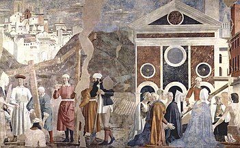 Piero della Francesca, the Legend of the True Cross, Arezzo, 1450s.