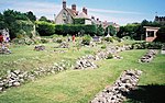 The remains of Shaftesbury Abbey