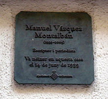 Manuel Vázquez Montalbán