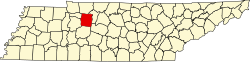 Koartn vo Dickson County innahoib vo Tennessee