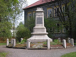 Gedenkteken van Johann Michael Bach in Gehren