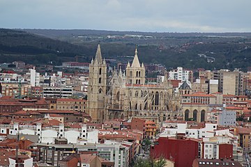 Vista de la catedral desde la Candamia